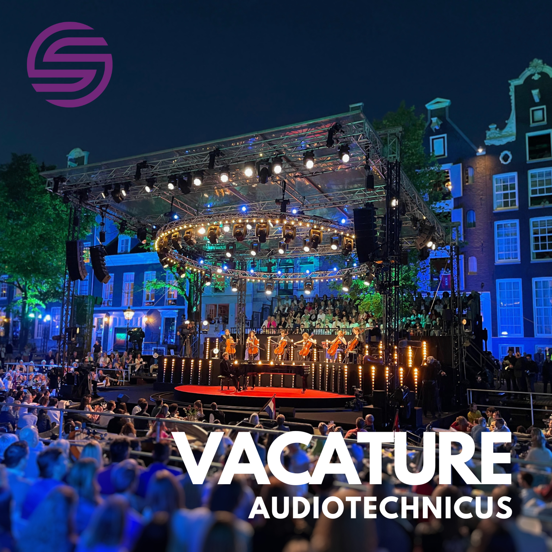 Vacature Audiotech NIEUW LOGO